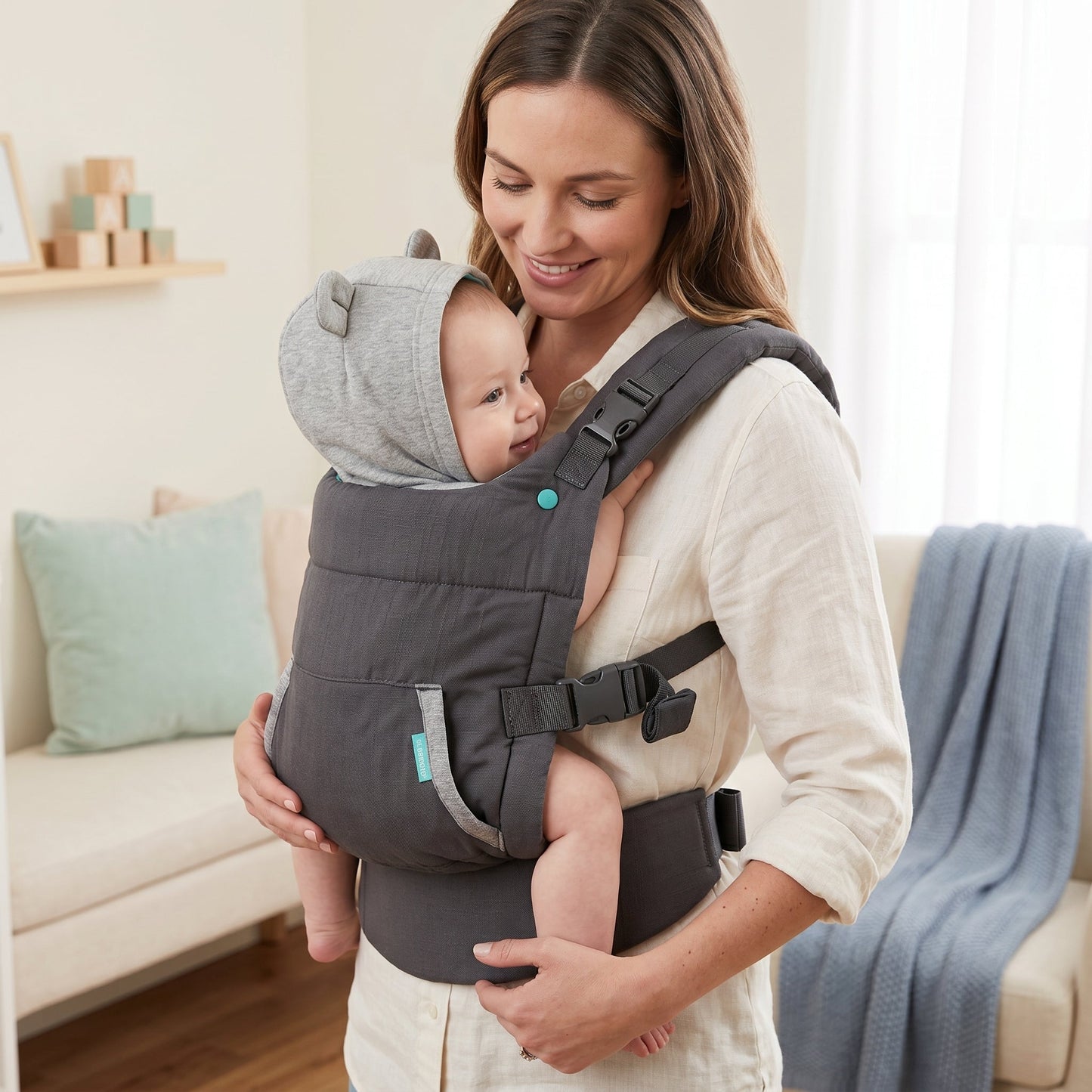Ergonomic Front & Back Baby Carrier – Adjustable Sling