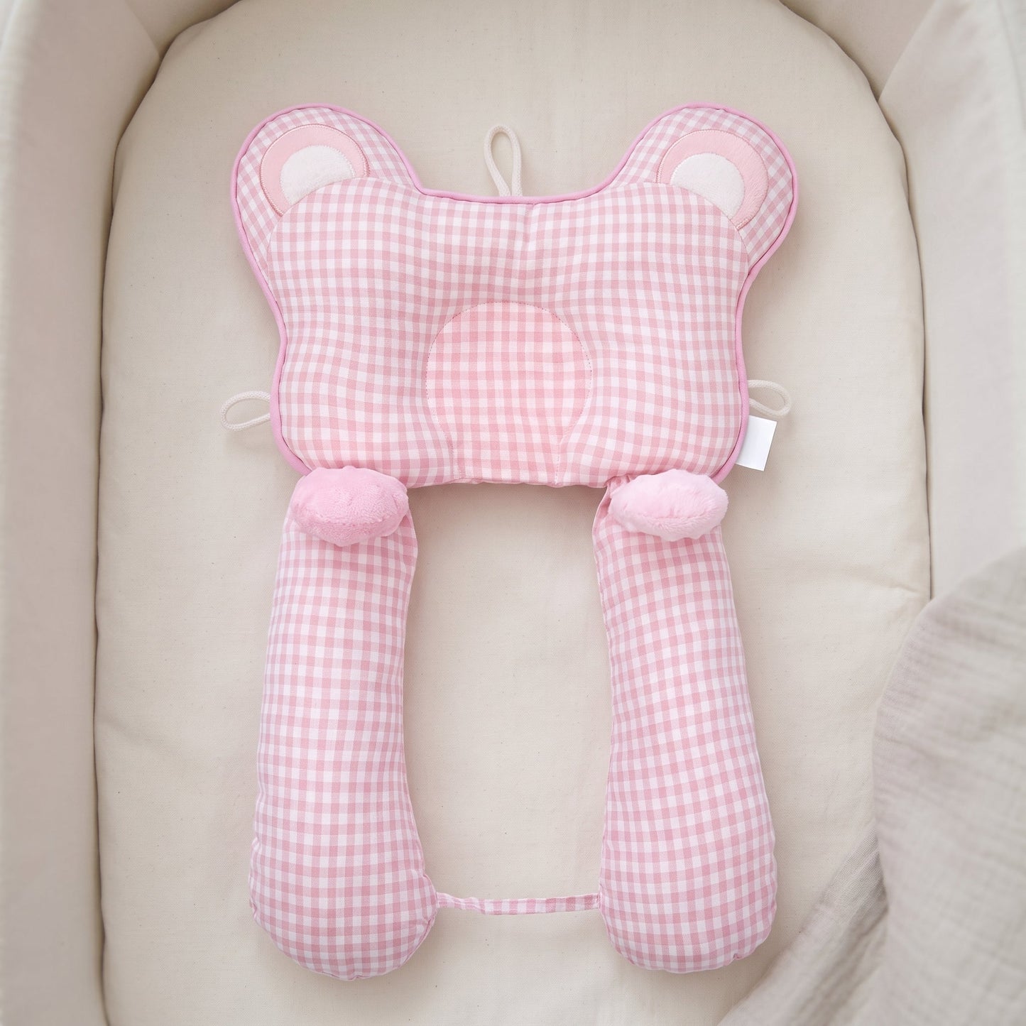 Round Newborn Head Support Pillow – Flat Head Prevention
