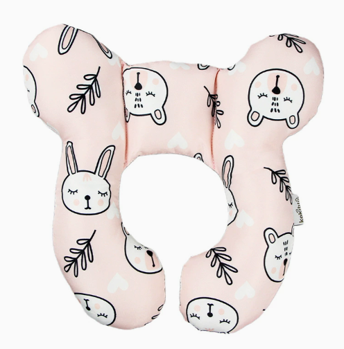 Baby Neck & Head Support Pillow for Car Seat – Travel Cushion