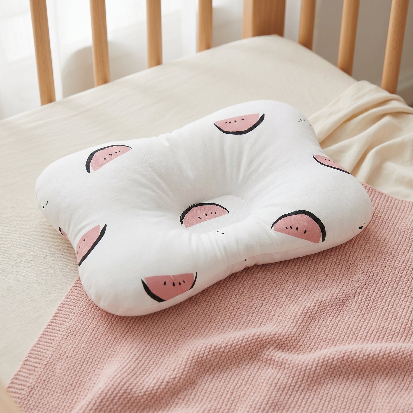 Ergonomic Memory Foam Neck & Back Support Pillow – Baby