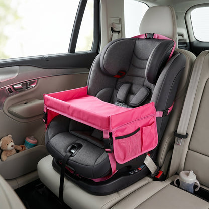 Kids Car Seat Travel Tray – Snack & Play Table