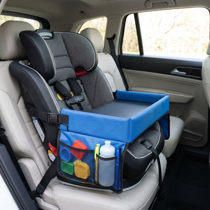 Kids Car Seat Travel Tray – Snack & Play Table