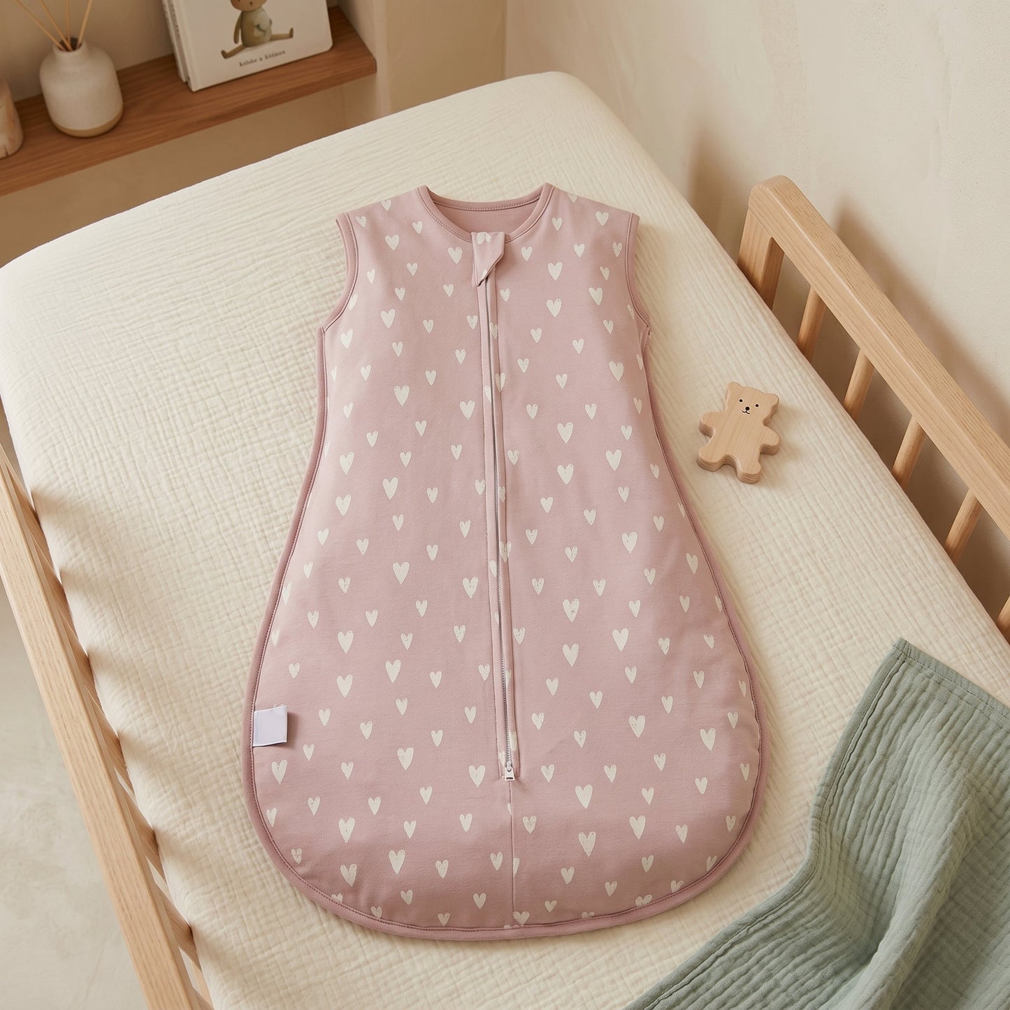 Sleeveless Cotton Baby Sleep Sack – Wearable Blanket