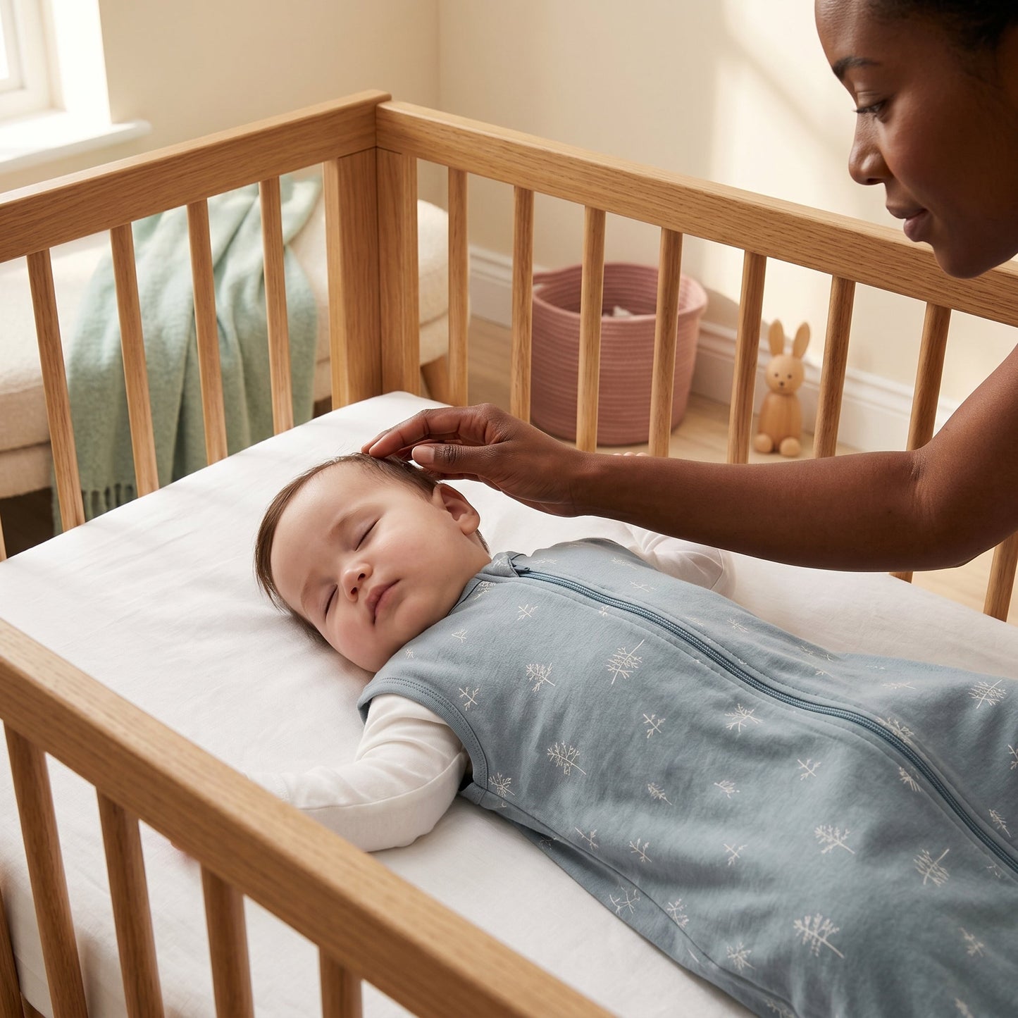 Sleeveless Cotton Baby Sleep Sack – Wearable Blanket