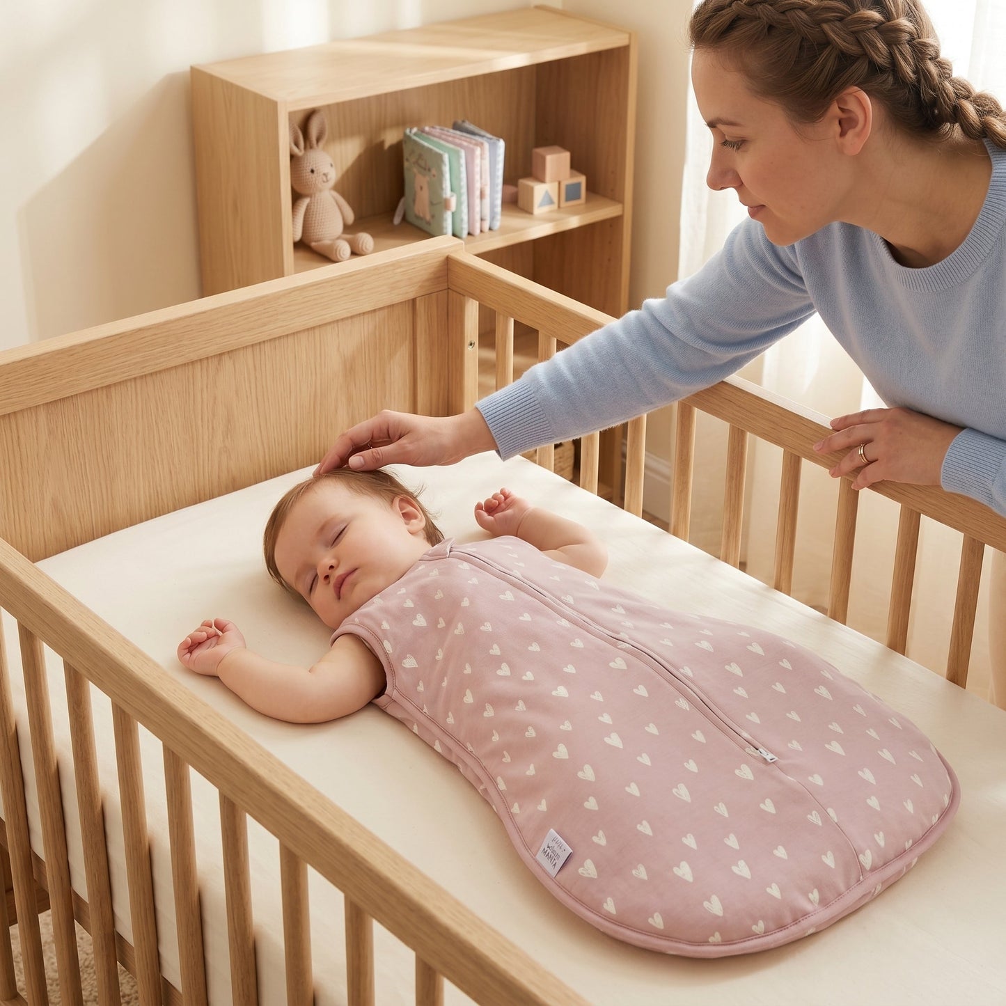 Sleeveless Cotton Baby Sleep Sack – Wearable Blanket