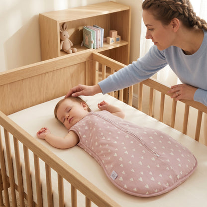 Sleeveless Cotton Baby Sleep Sack – Wearable Blanket