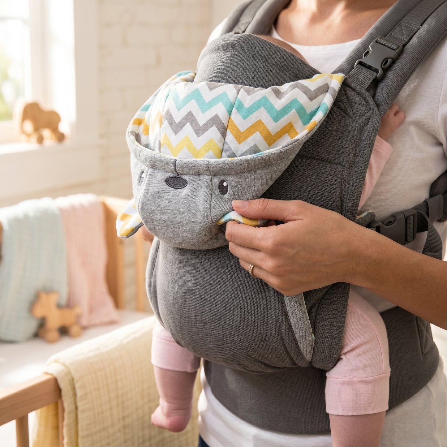 Ergonomic Front & Back Baby Carrier – Adjustable Sling