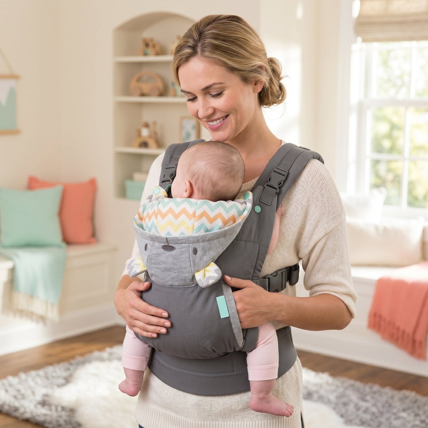 Ergonomic Front & Back Baby Carrier – Adjustable Sling