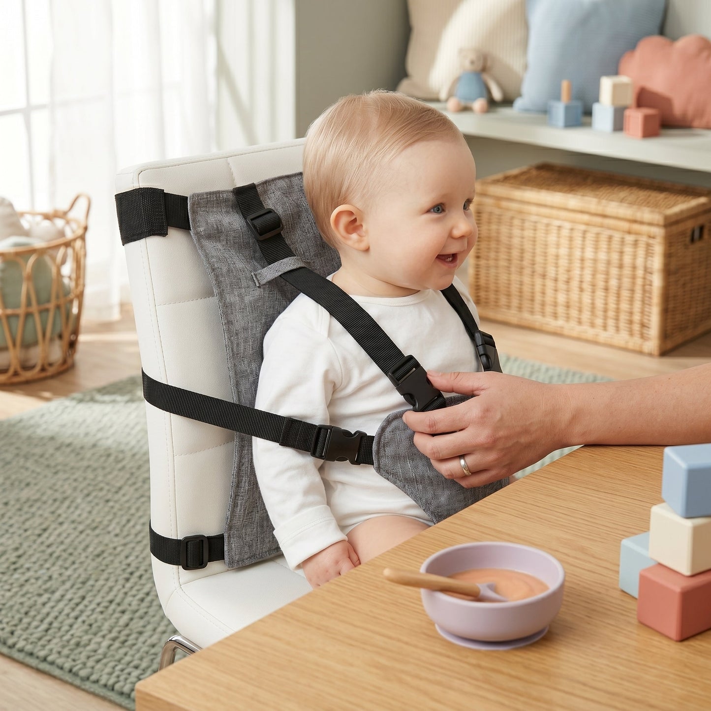 Baby High Chair Safety Belt Strap – Feeding Chair Harness