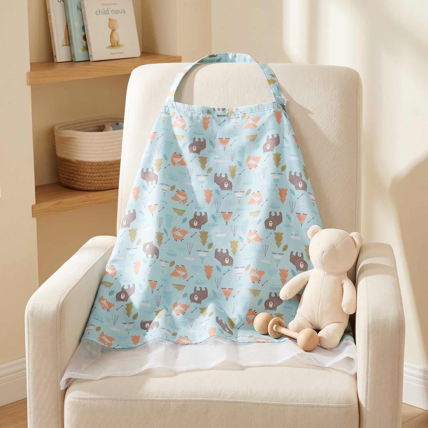 Breastfeeding Nursing Cover – Breathable Privacy Apron