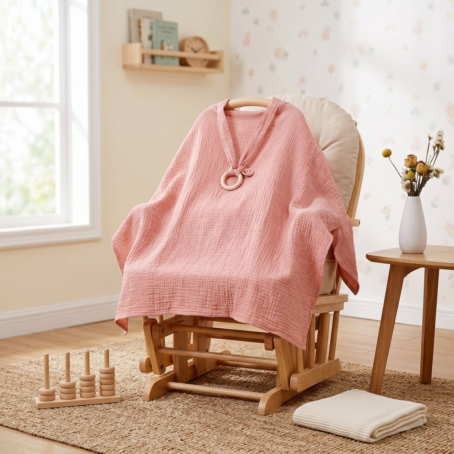 Breastfeeding Nursing Cover – Breathable Privacy Apron