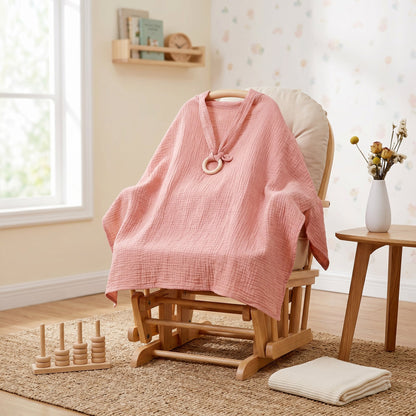 Breastfeeding Nursing Cover – Breathable Privacy Apron
