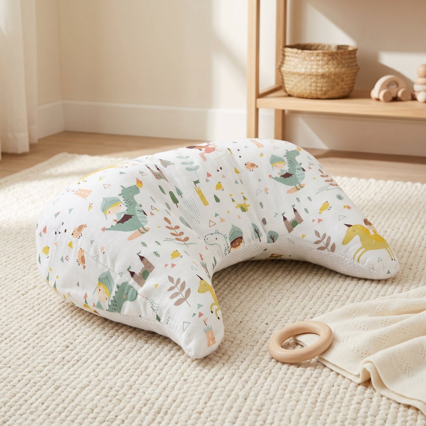 Tummy Time Support Pillow for Infants – Development Cushion