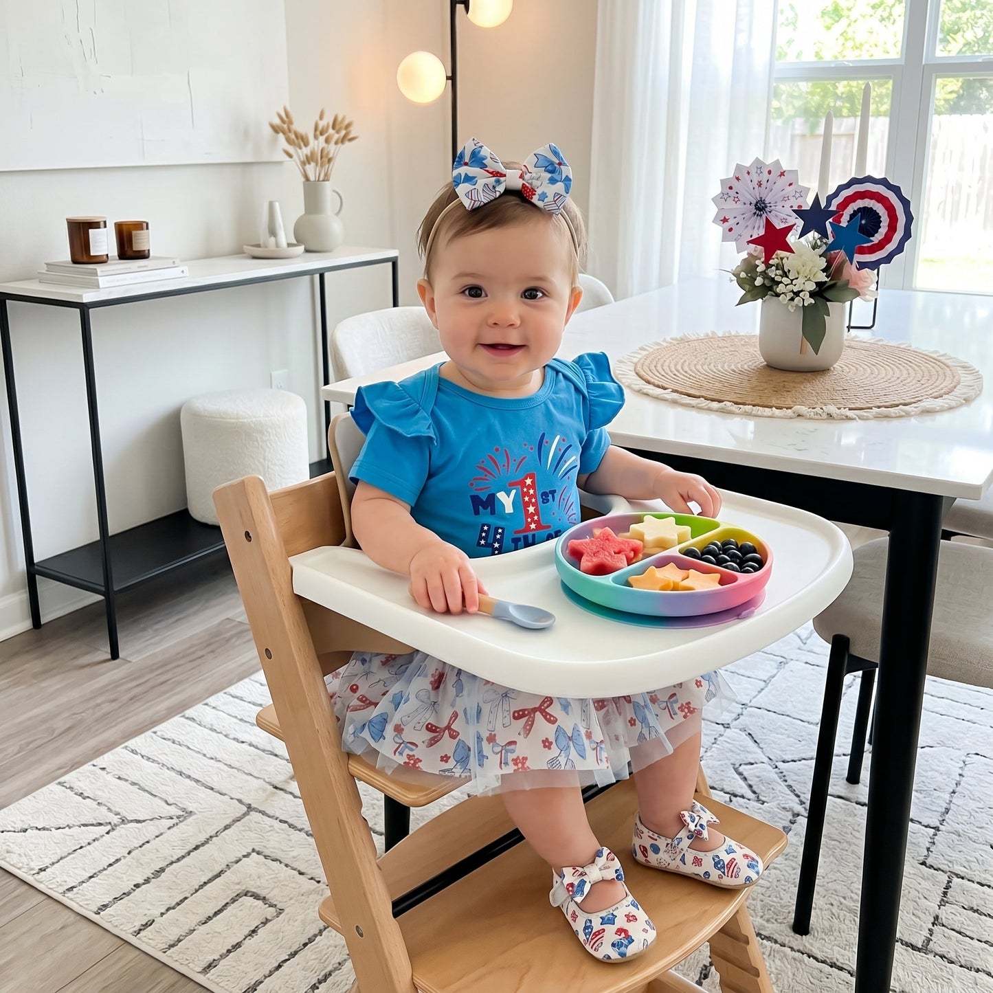 Kids 4th of July Patriotic Outfit Set – Baby Holiday Clothing