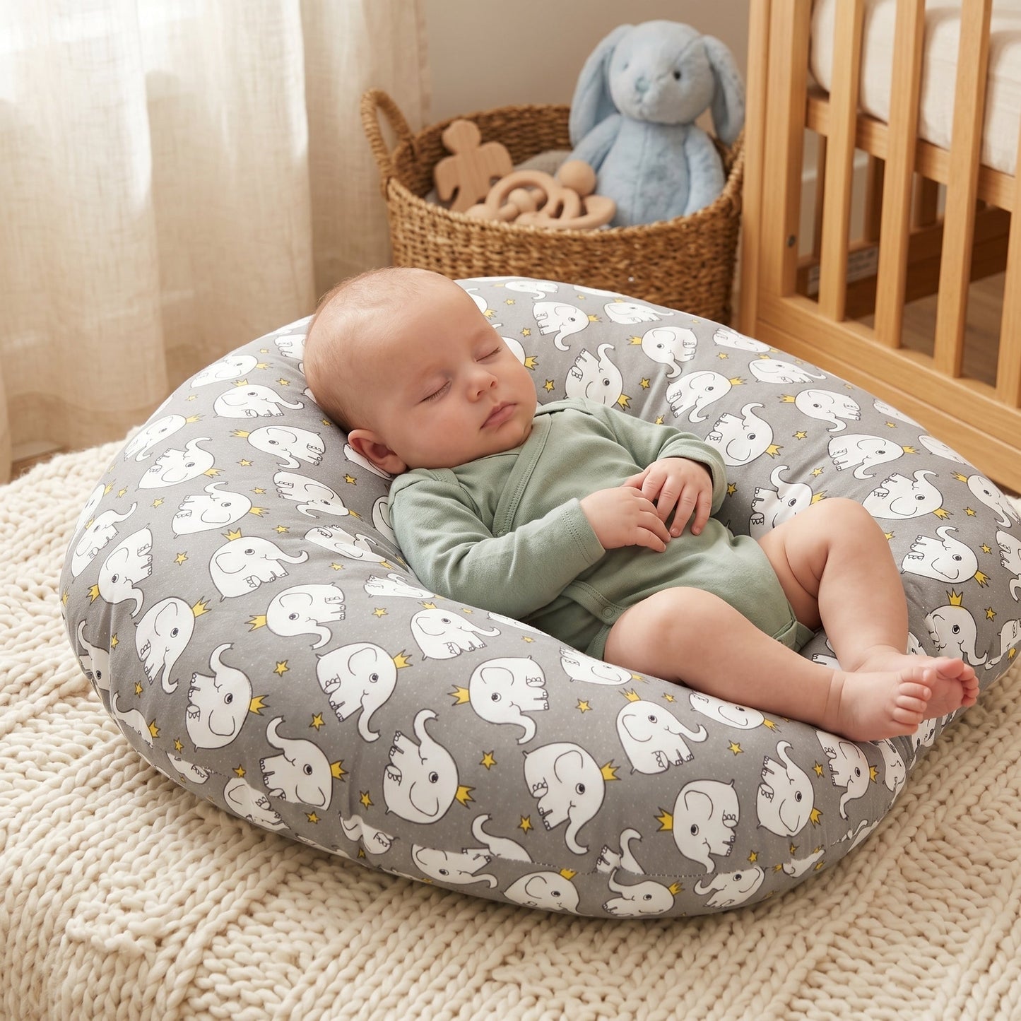 Baby Wedge Pillow – Reflux Support Incline Cushion