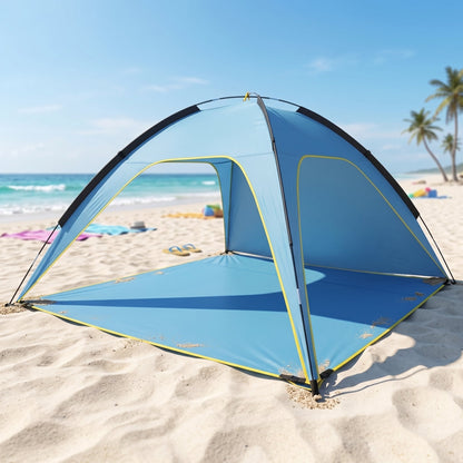 Pop-Up Beach Tent with UV Protection – Portable Sun Shelter