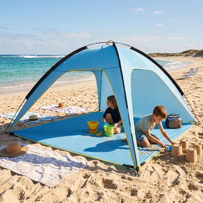 Pop-Up Beach Tent with UV Protection – Portable Sun Shelter