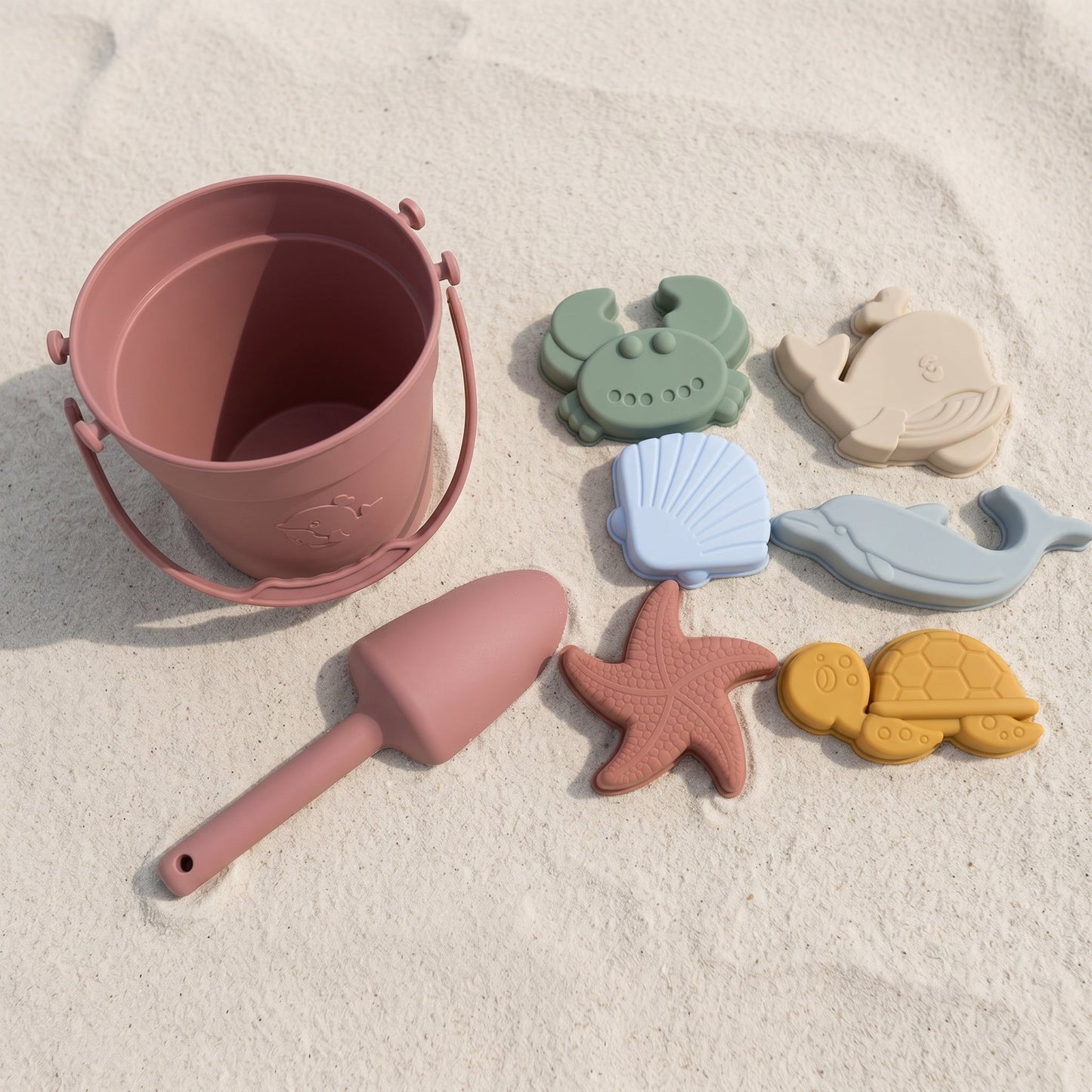 Kids Beach Sand Toy Set with Mesh Bag