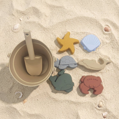 Kids Beach Sand Toy Set with Mesh Bag