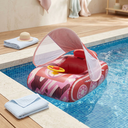 Baby Swim Float Ring with Seat – Inflatable Pool Float