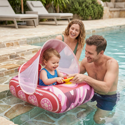 Baby Swim Float Ring with Seat – Inflatable Pool Float