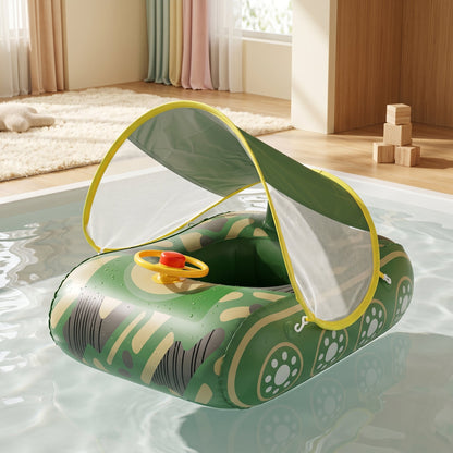 Baby Swim Float Ring with Seat – Inflatable Pool Float