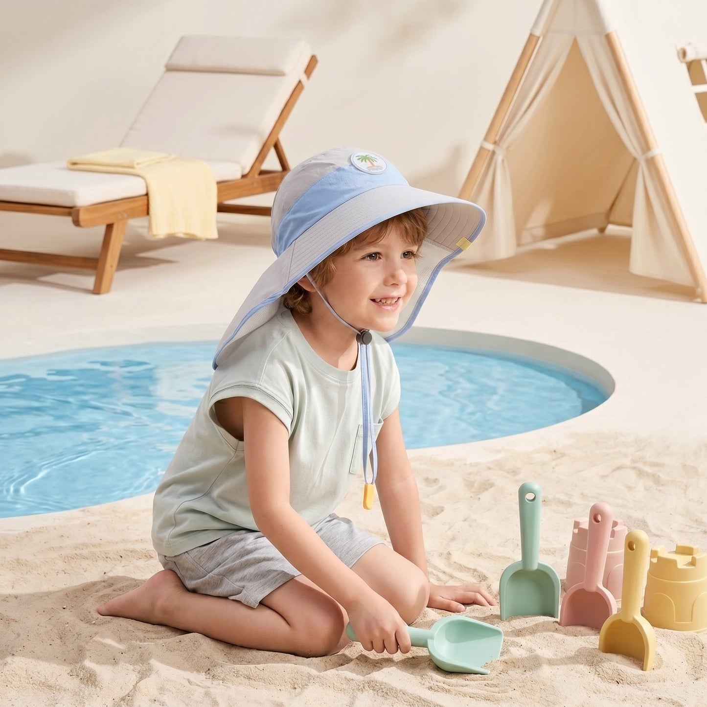 Baby Sun Hat – UV Protection Cap for Outdoor Play