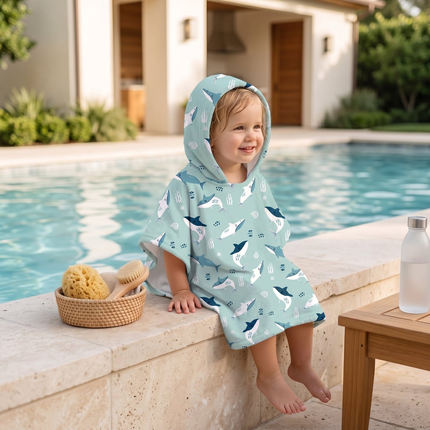 Kids Hooded Bath Towel – Soft Cotton Cover-Up Towel
