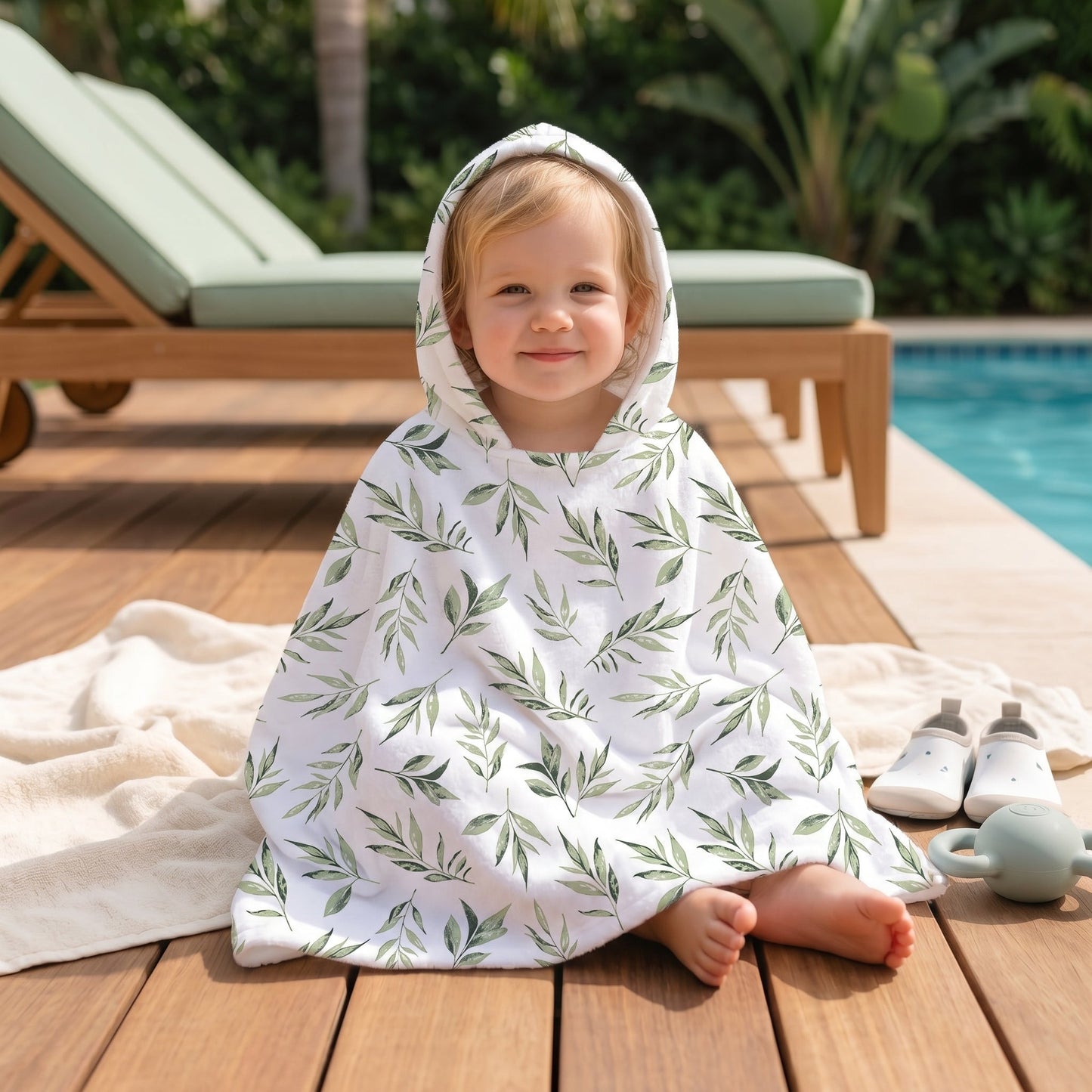 Kids Hooded Bath Towel – Soft Cotton Cover-Up Towel