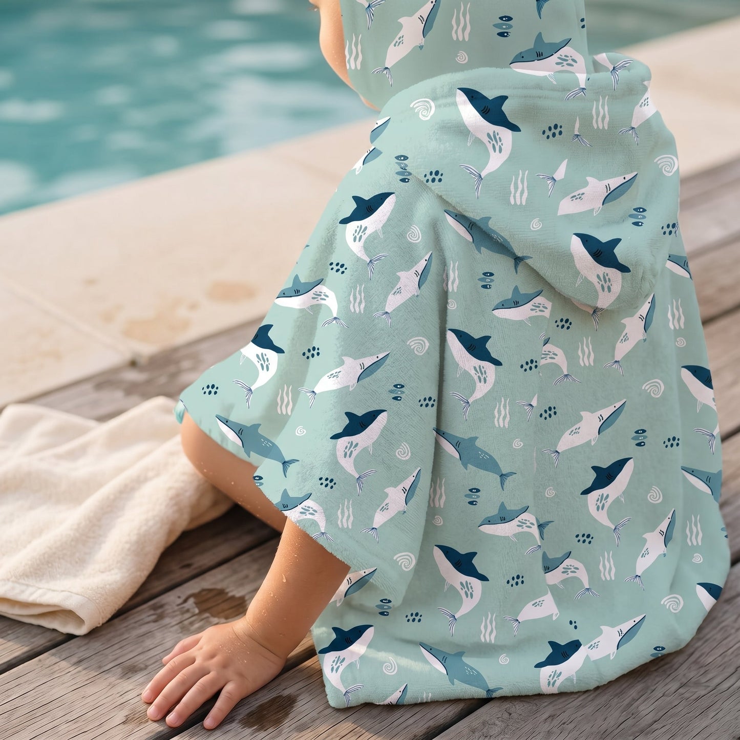 Kids Hooded Bath Towel – Soft Cotton Cover-Up Towel