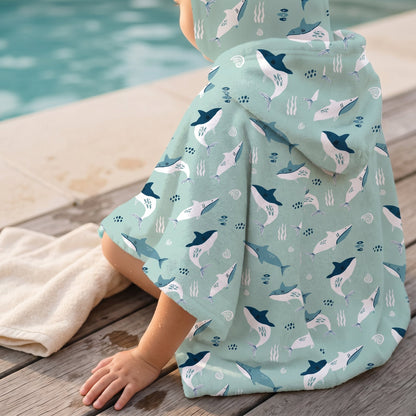 Kids Hooded Bath Towel – Soft Cotton Cover-Up Towel