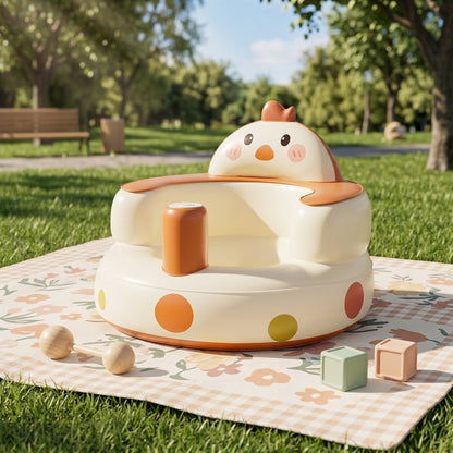 Baby Inflatable Bath Seat – Sprout Design Bathtub Support