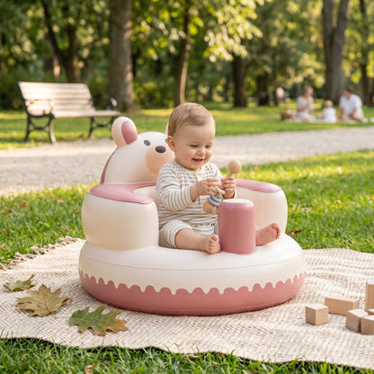 Baby Inflatable Bath Seat – Sprout Design Bathtub Support