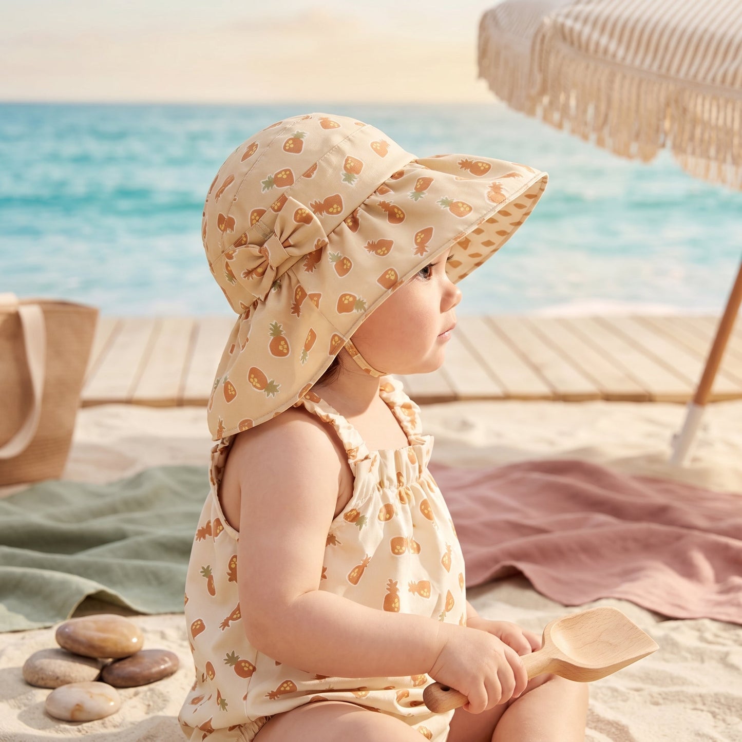 Baby Sun Visor Hat – UV Protection Cap