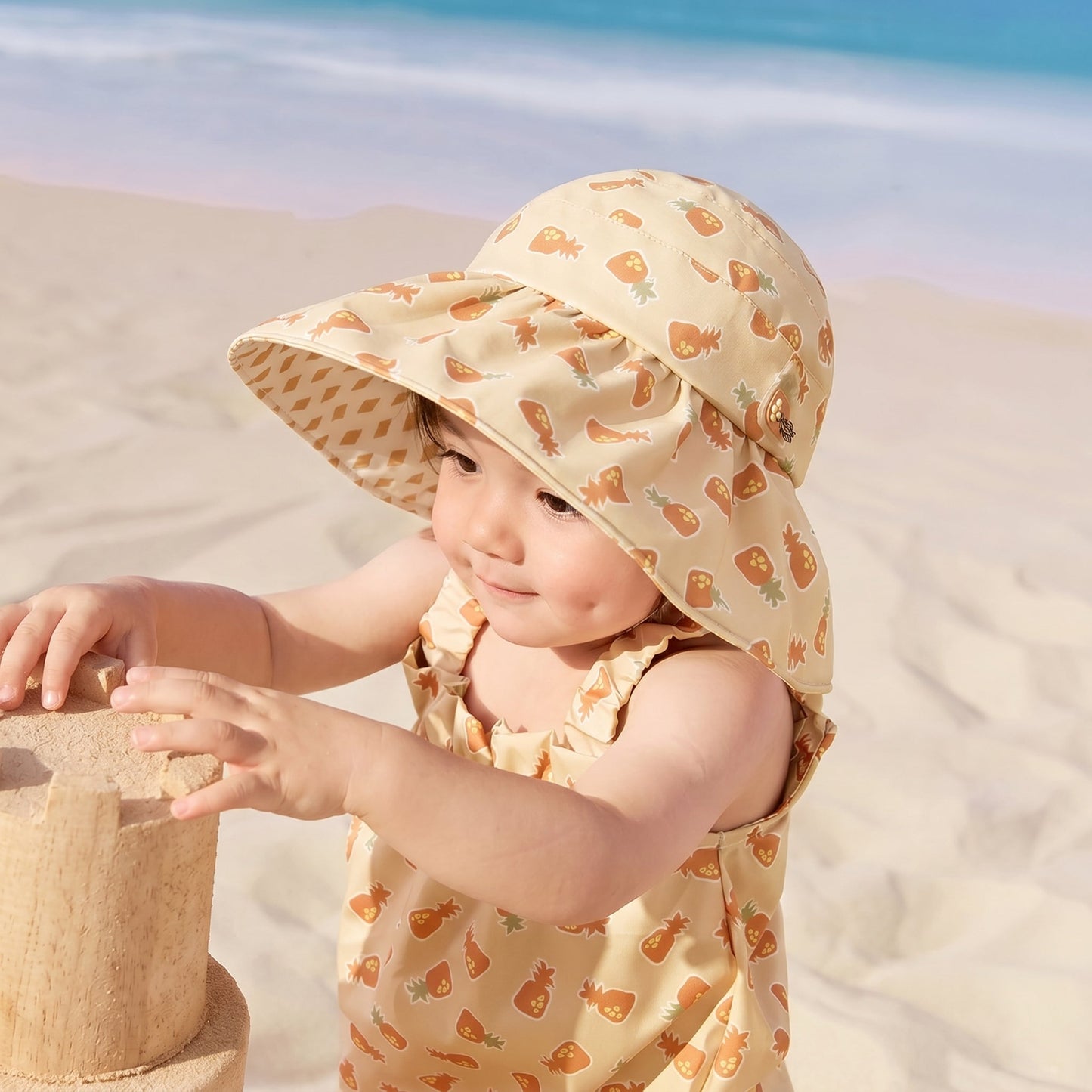 Baby Sun Visor Hat – UV Protection Cap