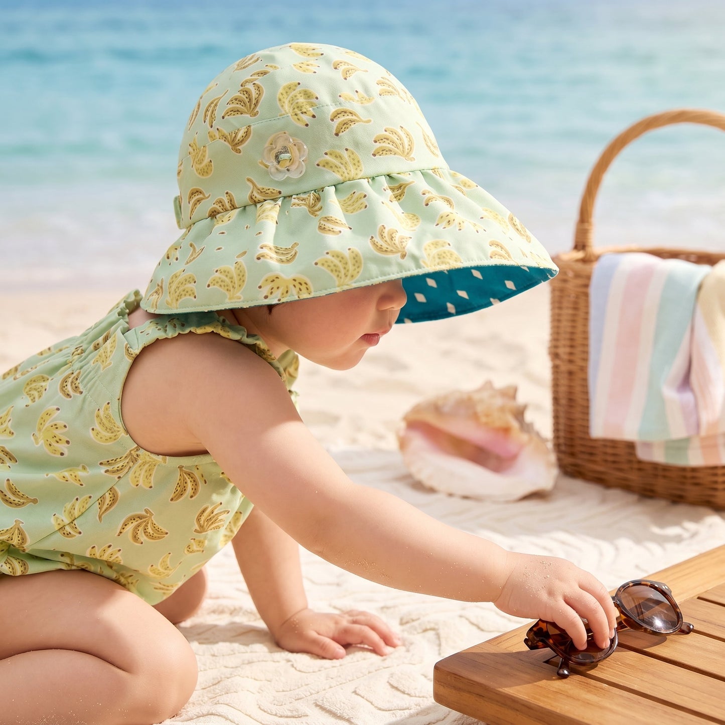 Baby Sun Visor Hat – UV Protection Cap