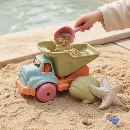 Kids Beach Sand Digging Toy Set with Mesh Bag