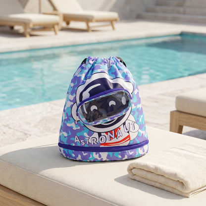 Kids Wet Dry Swim Bag – Waterproof Beach Tote