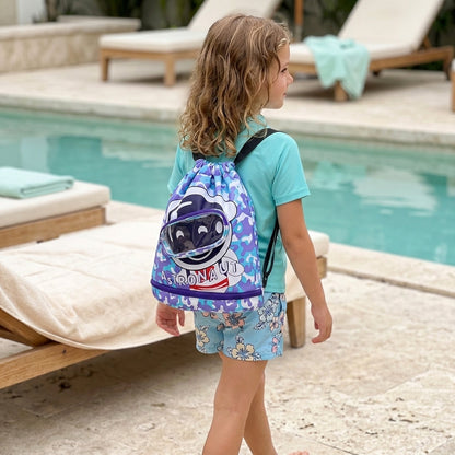 Kids Wet Dry Swim Bag – Waterproof Beach Tote