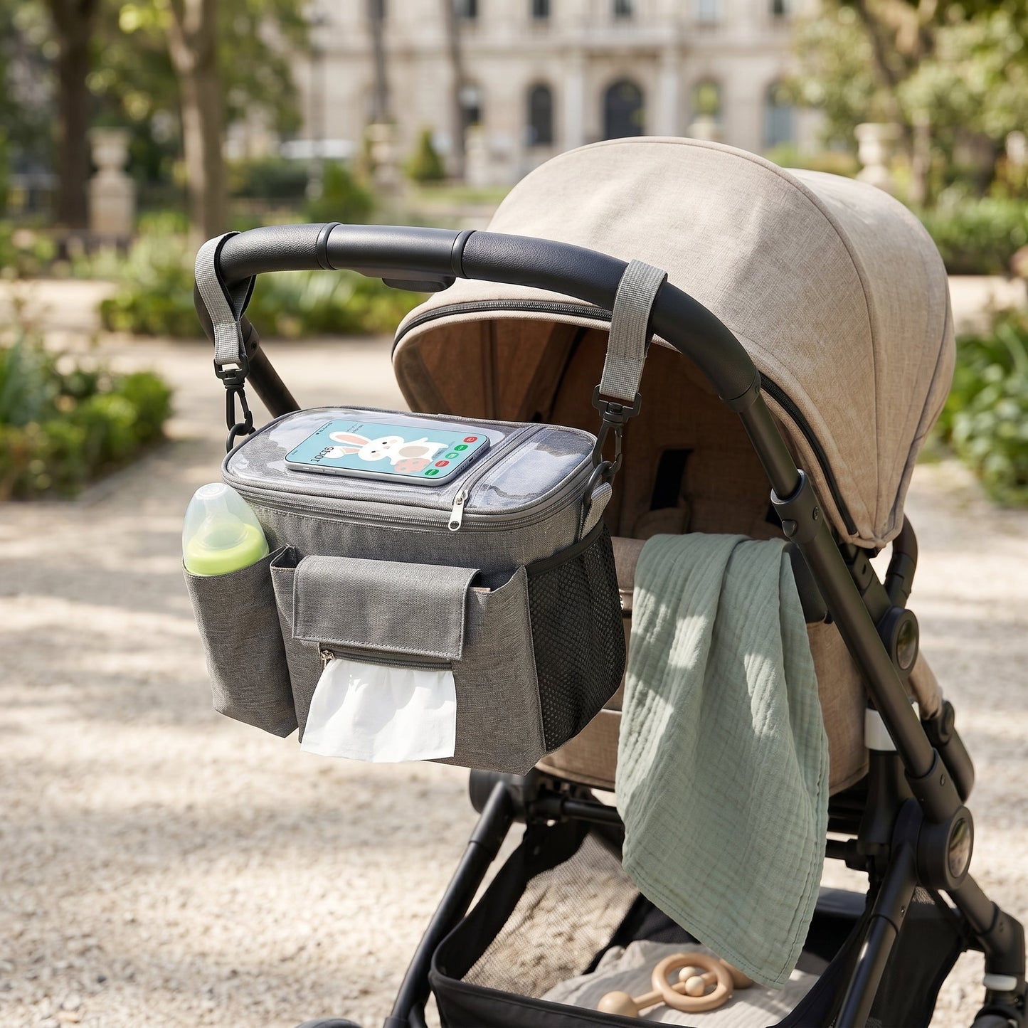 Universal Stroller Organizer Bag – Baby Travel Storage