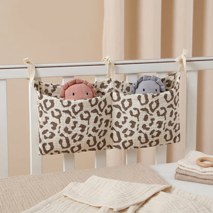 Hanging Crib Storage Organizer – Nursery Pocket Caddy