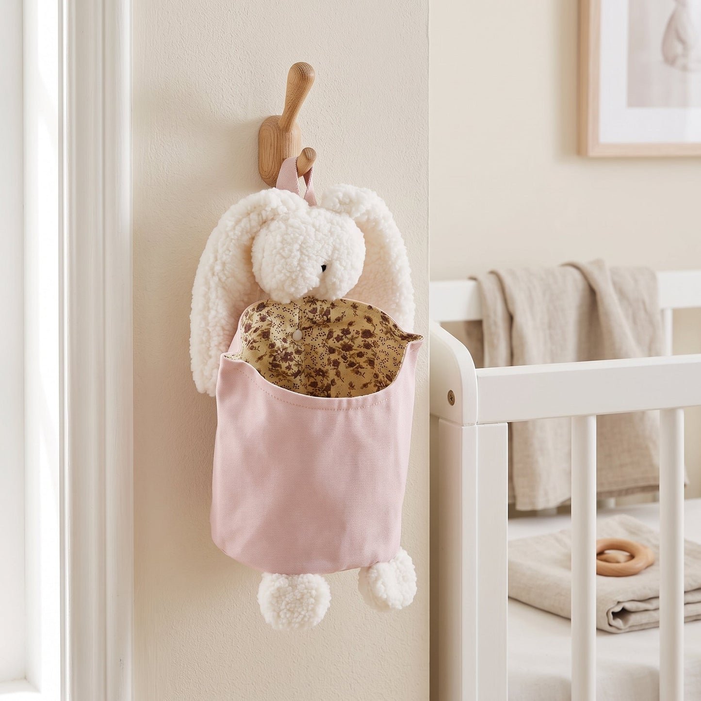 Crib Storage Caddy Organizer – Nursery Essentials Holder