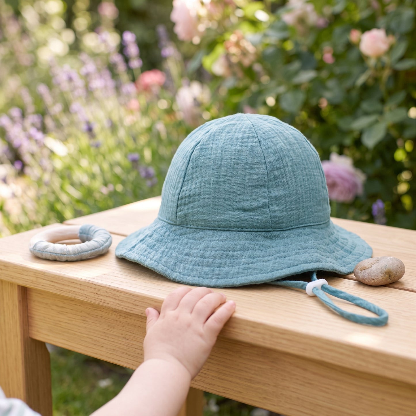 Baby Sun Bucket Hat – UV Protection Summer Hat