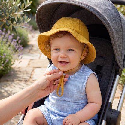 Baby Sun Bucket Hat – UV Protection Summer Hat