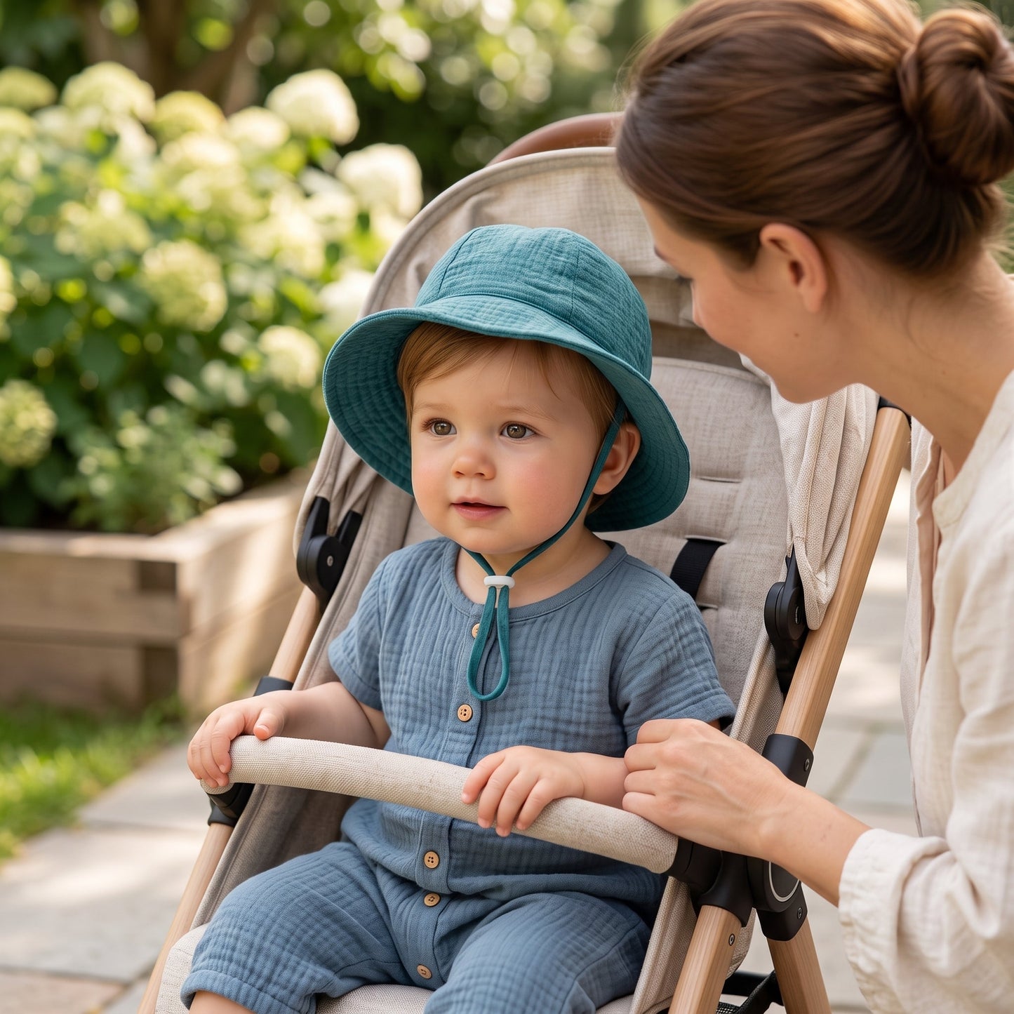 Baby Sun Bucket Hat – UV Protection Summer Hat