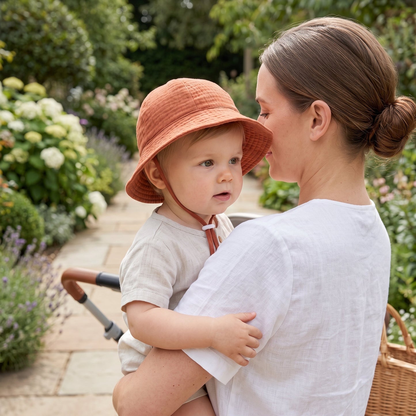 Baby Sun Bucket Hat – UV Protection Summer Hat