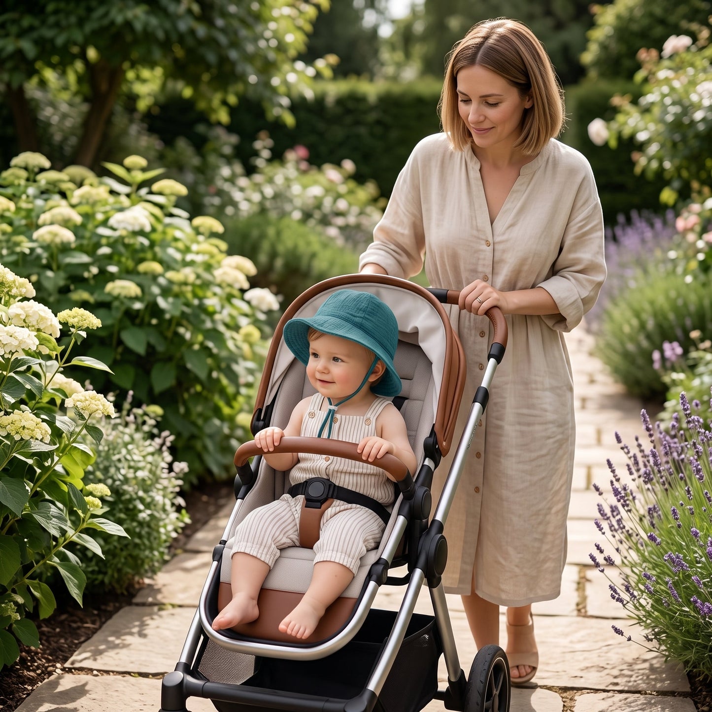 Baby Sun Bucket Hat – UV Protection Summer Hat