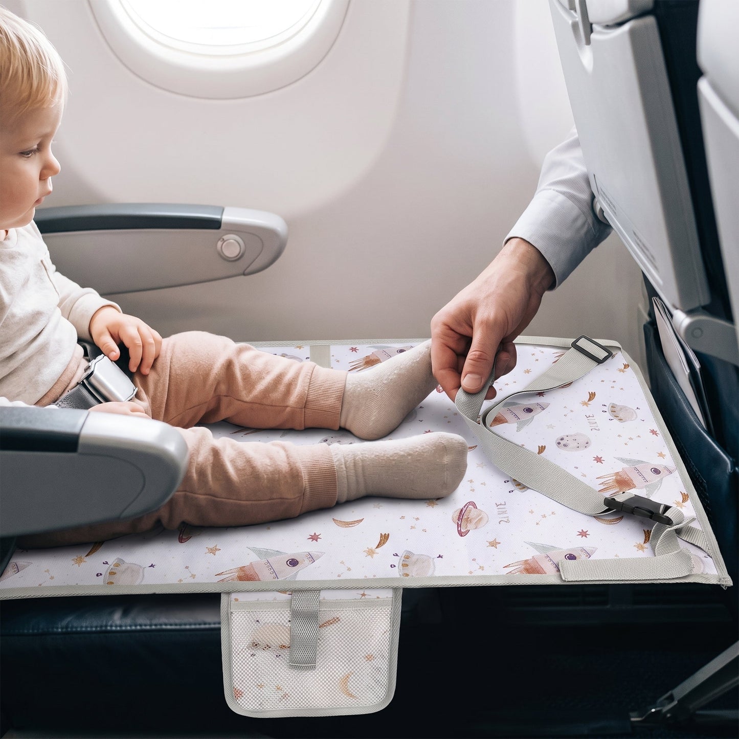 Kids Portable Travel Booster Seat – Foldable Toddler Chair
