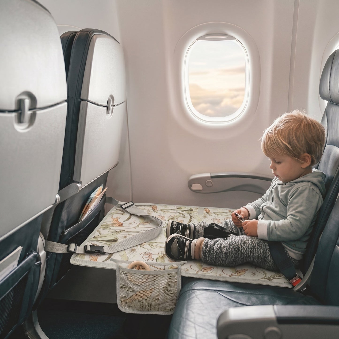 Kids Portable Travel Booster Seat – Foldable Toddler Chair