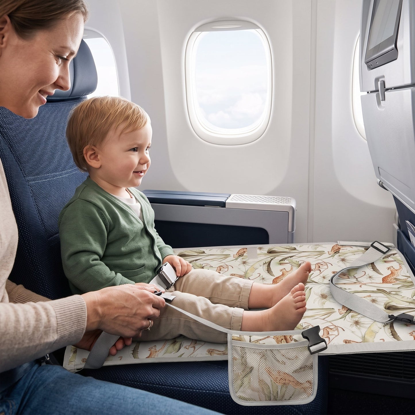 Kids Portable Travel Booster Seat – Foldable Toddler Chair